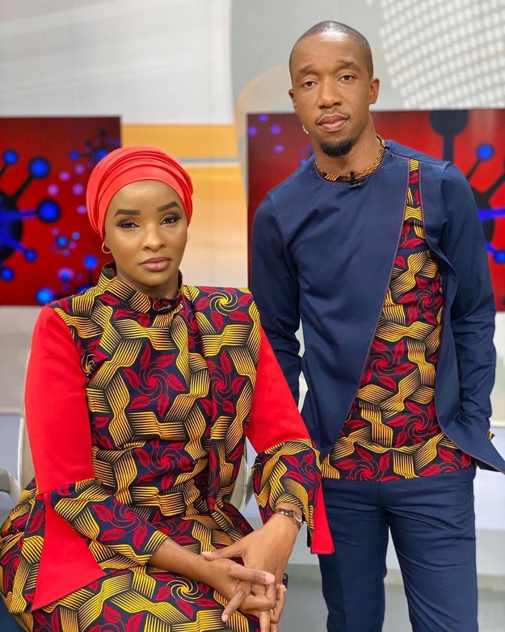 Rashid Abdalla and Lulu Hassan.