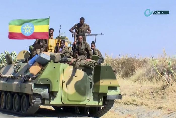 Ethiopian forces