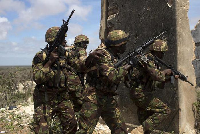 File image of Kenyan security forces