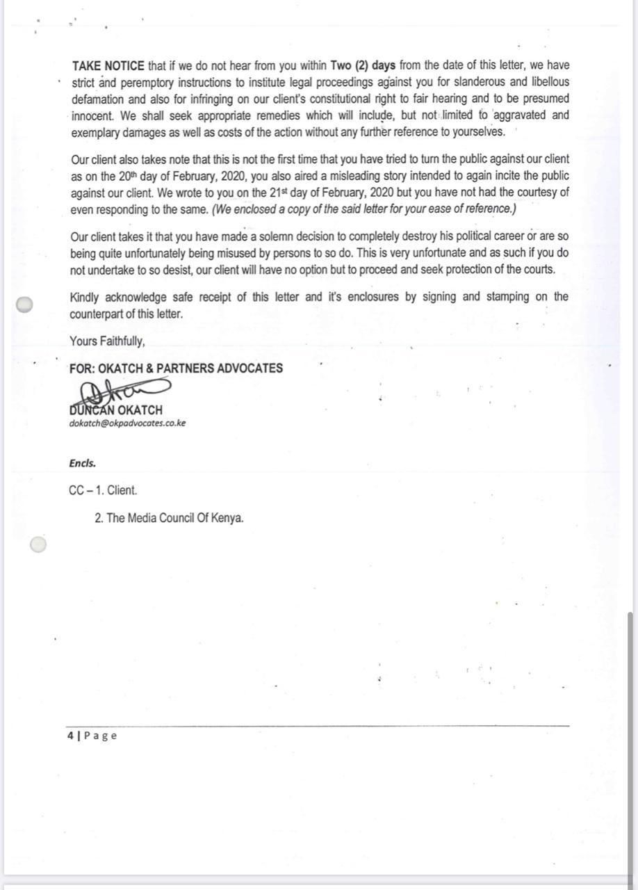 Embakasi MP Babu Owino takes legal action against NTV for saying he shot DJ Evolve