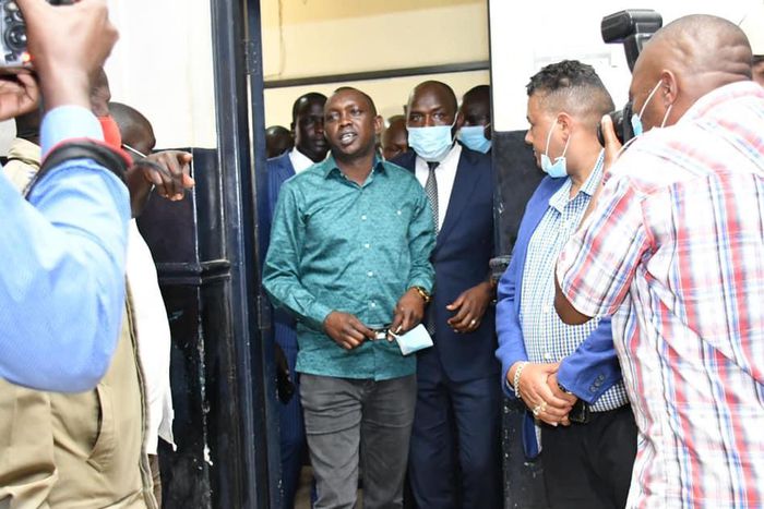 Kapsaret MP Oscar Sudi during a court appearance