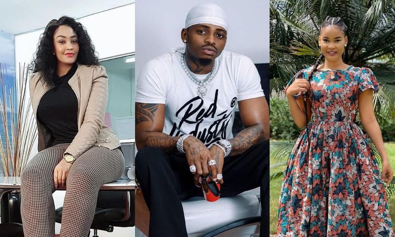 Tanasha snubs Diamond, as Zari and Hamisa shower him with praises on father’s day