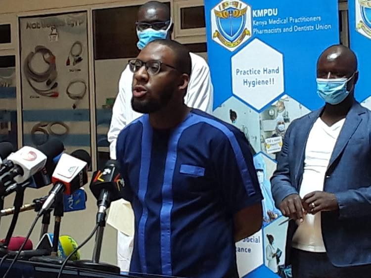 KMPDU Secretary General Chibanzi Mwachonda tests positive for Covid-19