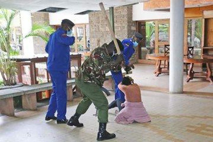 Police mete brutality on Nairobi MCA (Photos)