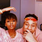 Rotimi with Vanessa Mdee