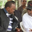 File image of Gideon Moi with President Uhuru Kenyatta