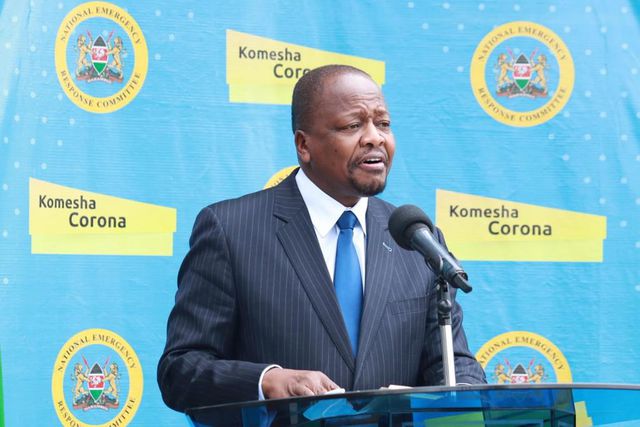 Health CS Mutahi Kagwe warns Kenyans on President Uhuru Kenyatta's much awaited speech on June 6th