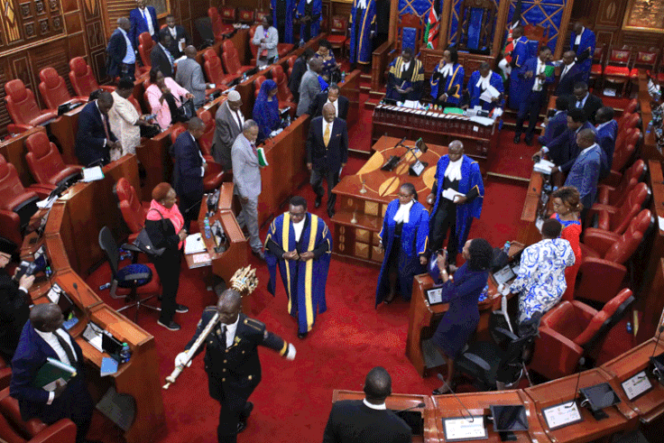 Senate adjourns debate on revenue sharing formula in protest of alleged arrest of Senators Malala, Langat, and Lelengwe