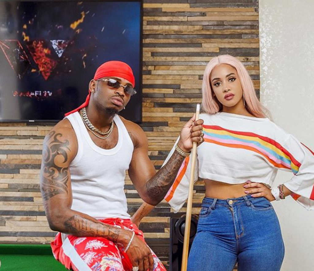 Tanasha Donna and Diamond Platnumz