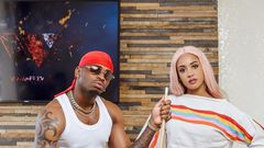 Tanasha Donna and Diamond Platnumz