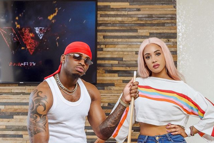 Tanasha Donna and Diamond Platnumz