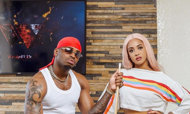 Tanasha Donna and Diamond Platnumz