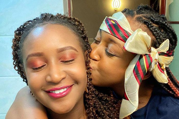 Betty Kyallo and Sister Mercy Kyallo