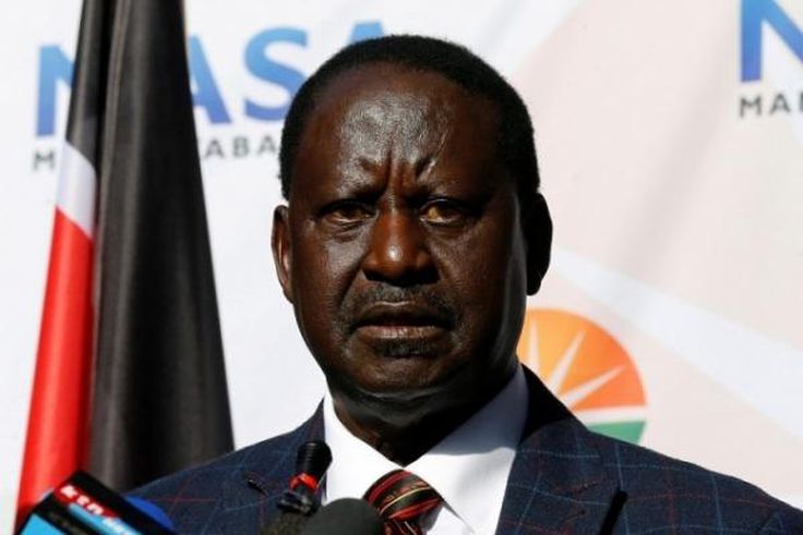 Former Prime Minister Raila Odinga