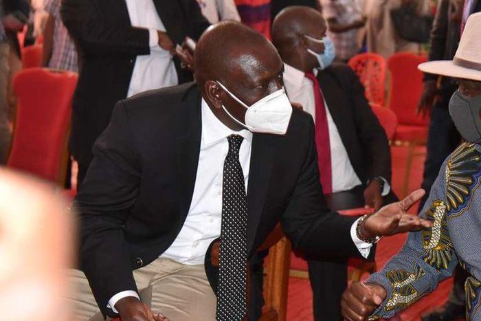 ODM Party Leader Raila Odinga and Deputy President William