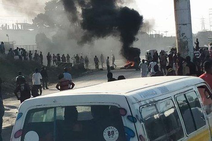 Mombasa residents stage protests