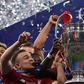 Jordan Henderson lifts the Champions League trophy (Courtesy/Skysports)