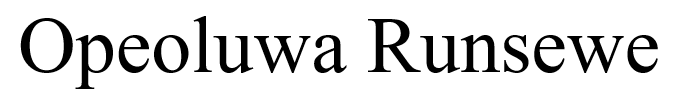 Opeoluwa Runsewe