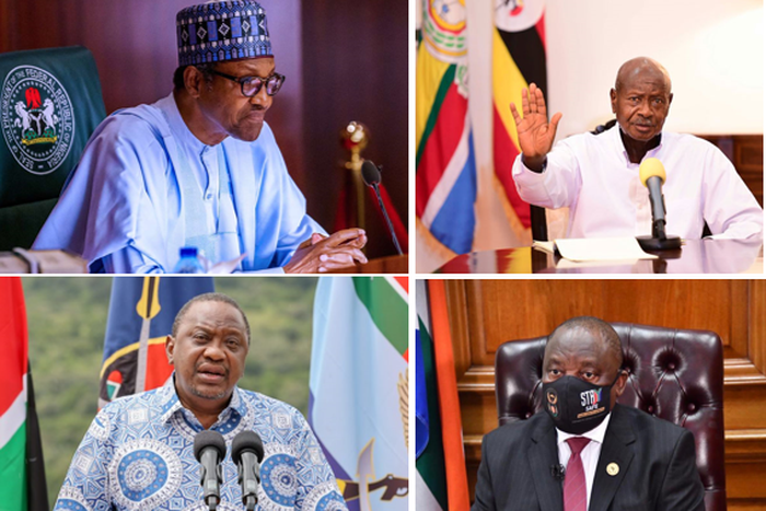 Here are some highlights and key quotes from 5 African leaders at the doorstep of a new year.