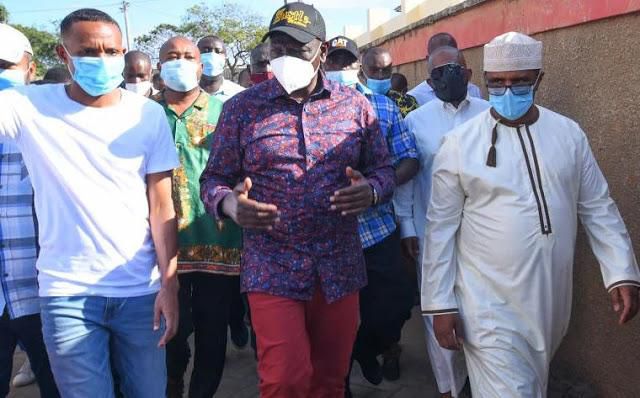 DP Ruto in Mombasa