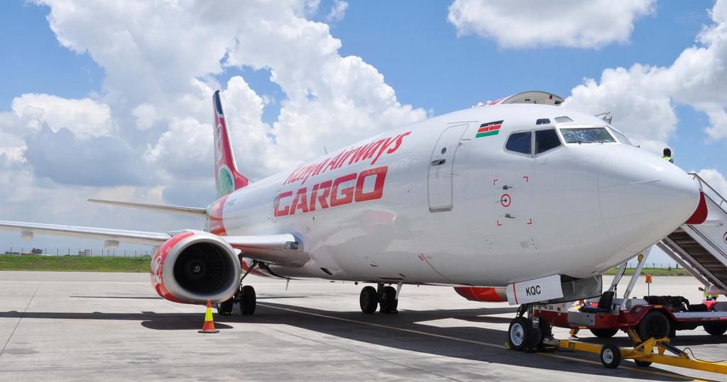 Kenya AIrways cargo. (twitter.com/kenyaairways)