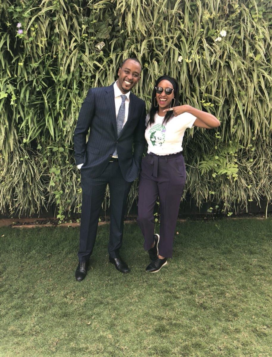 Netizens react as ex-Citizen TV news anchors Janet Mbugua and Hussein Mohamed reunite