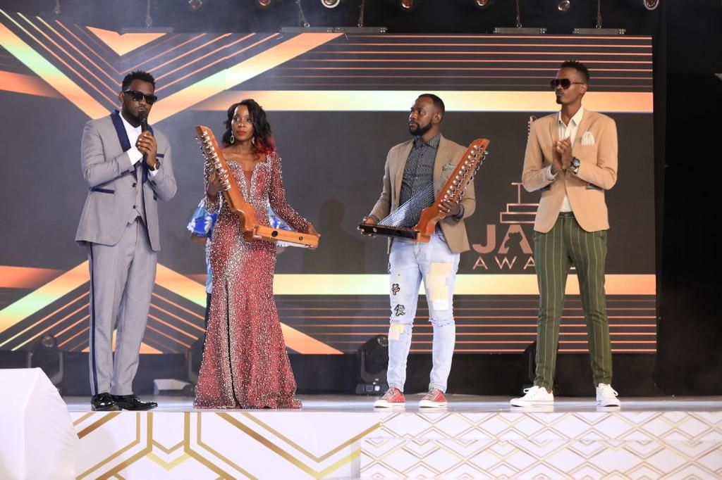 Levixone with the two Janzi Awards