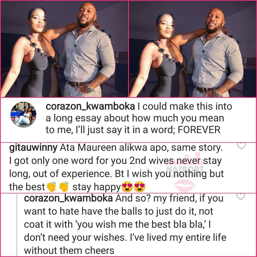 Love Birds Corazon Kwamboka with Frankie JustGymIt