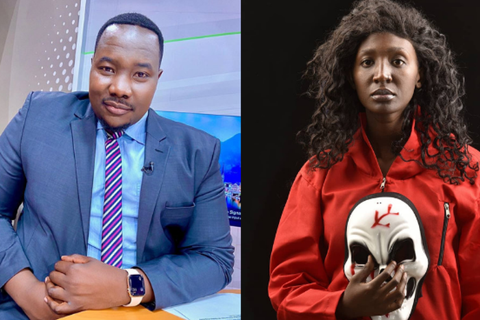 Comedian Mammito and Willis Raburu