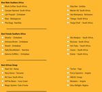 list for 2020 Afrimma Nominees