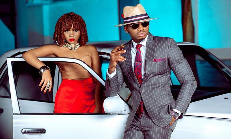 Zuchu and Diamond Platnumz