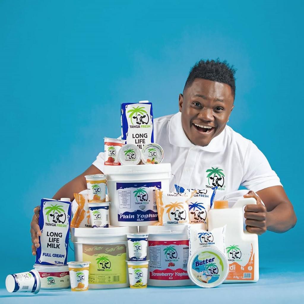 WCB Signee Mbosso.  Mbosso apointed Tanga Fresh Brand ambassador