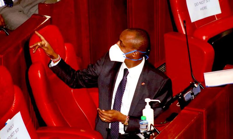 Resign and let me sit on that chair - Mutula junior tells Senate Speaker Ken Lusaka