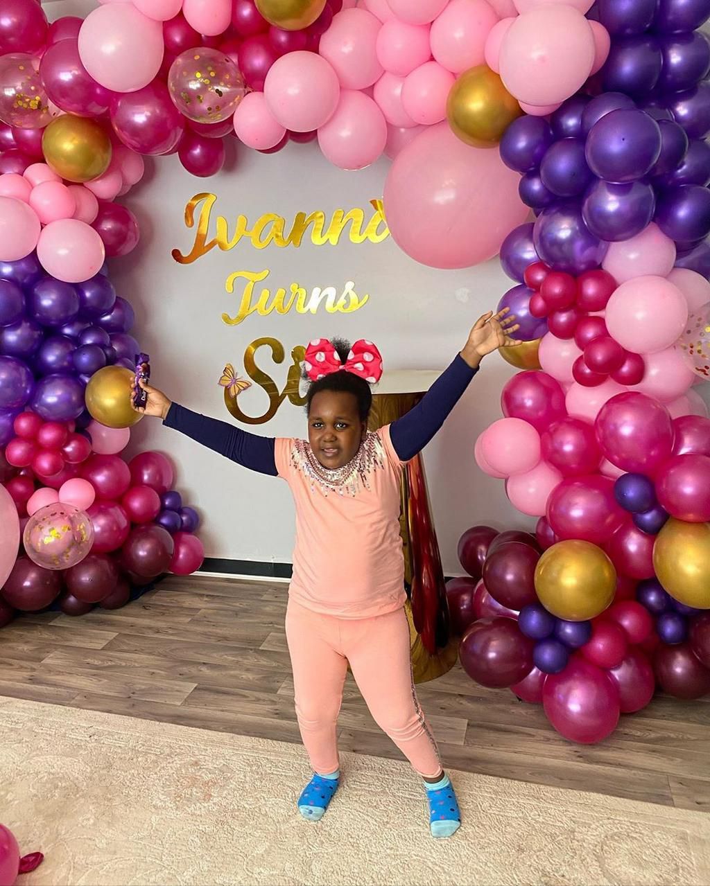 Emotions run high as Dennis Okari attends daughters 6th Birthday Party (Video/Photos)