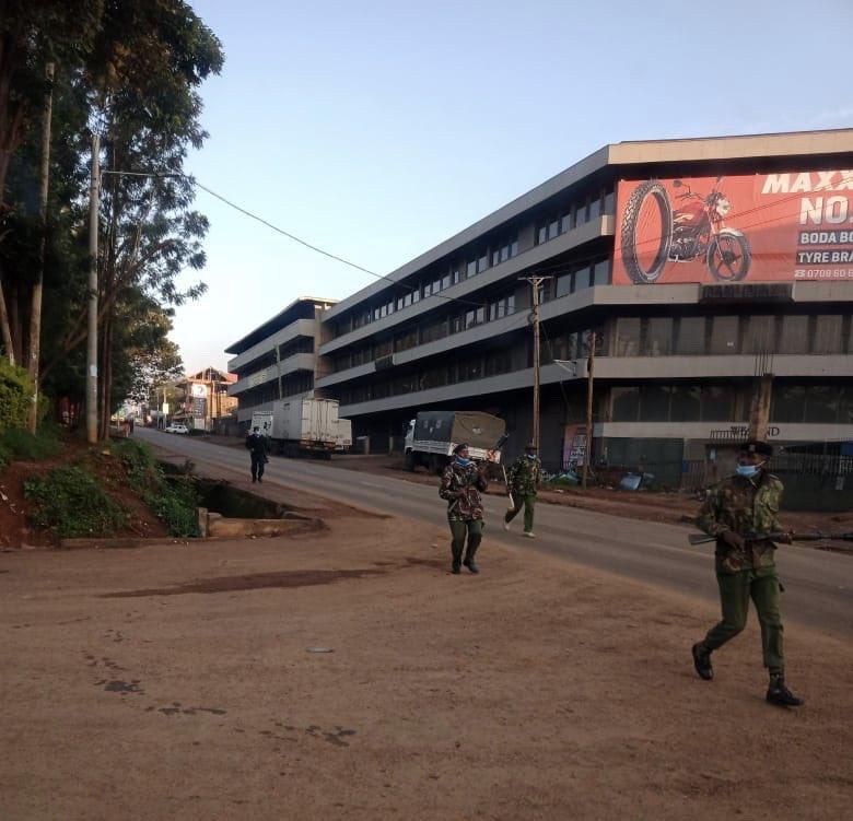 Protests in Kisii town ahead of Deputy President William Ruto's visit