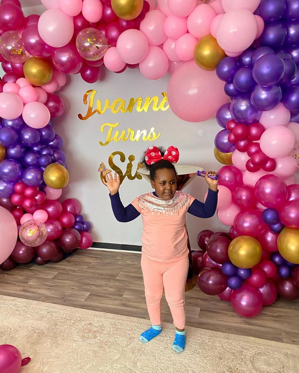 Emotions run high as Dennis Okari attends daughters 6th Birthday Party (Video/Photos)