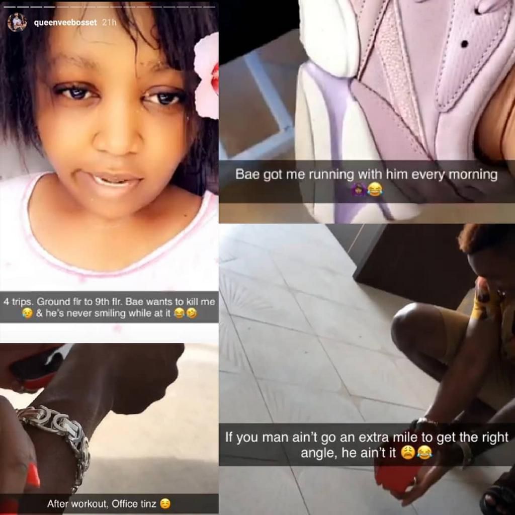 Vera Sidika with Brown Mauzo