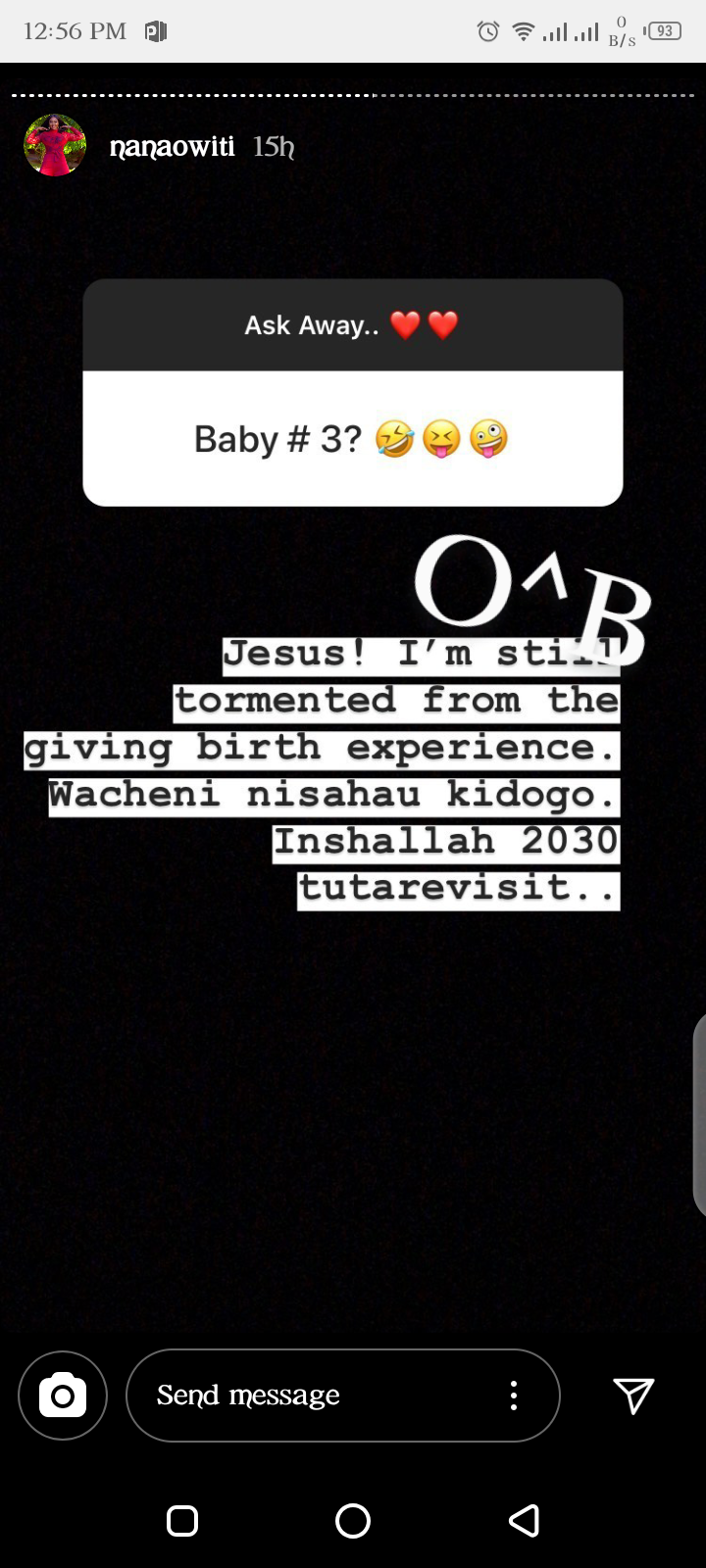 I’m still tormented from giving birth experience – King Kaka’s wife on having baby number 3