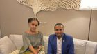Singer Tanasha Dona with Jamal Gaddafi