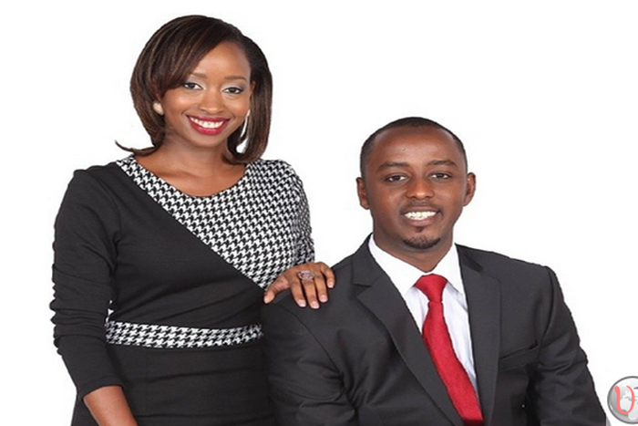 ex-Citizen TV news anchors Janet Mbugua and Hussein Mohamed