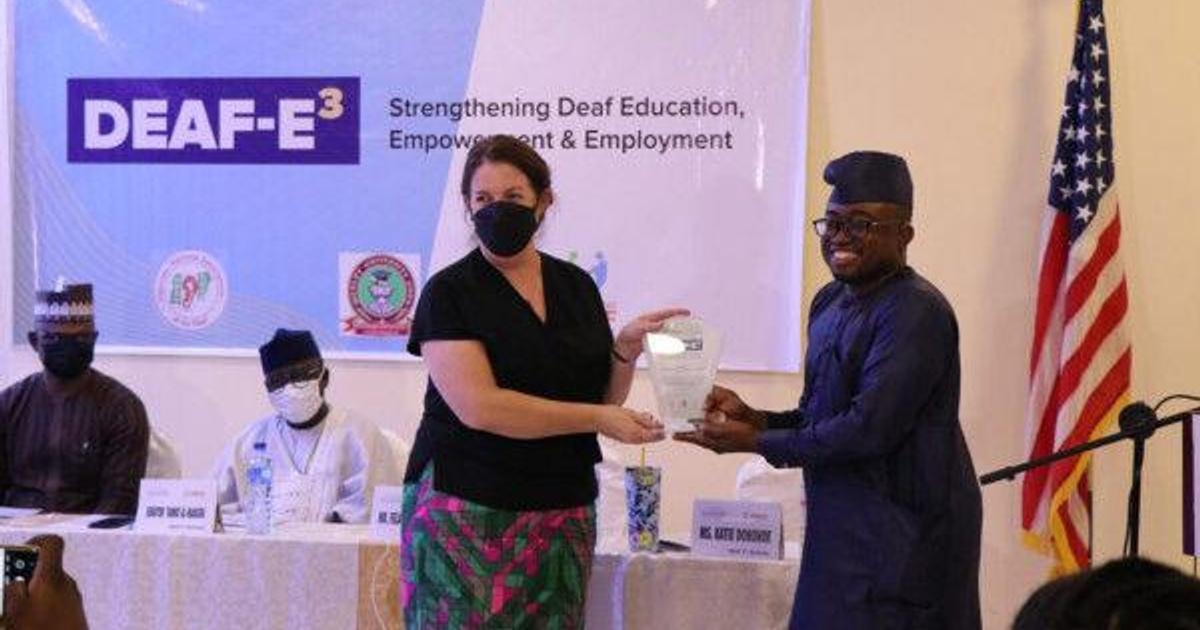 Photo inspiration: Visual Reference: Usaid Launches New Activity To Empower Deaf In Nigeria Through