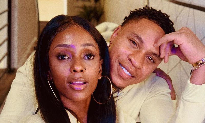 Rotimi with Vanessa Mdee