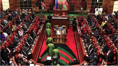 Parliament in session