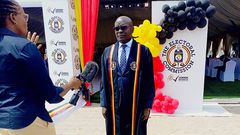 Electoral Commission Chairman Justice Simon Byabakama