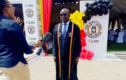 Electoral Commission Chairman Justice Simon Byabakama