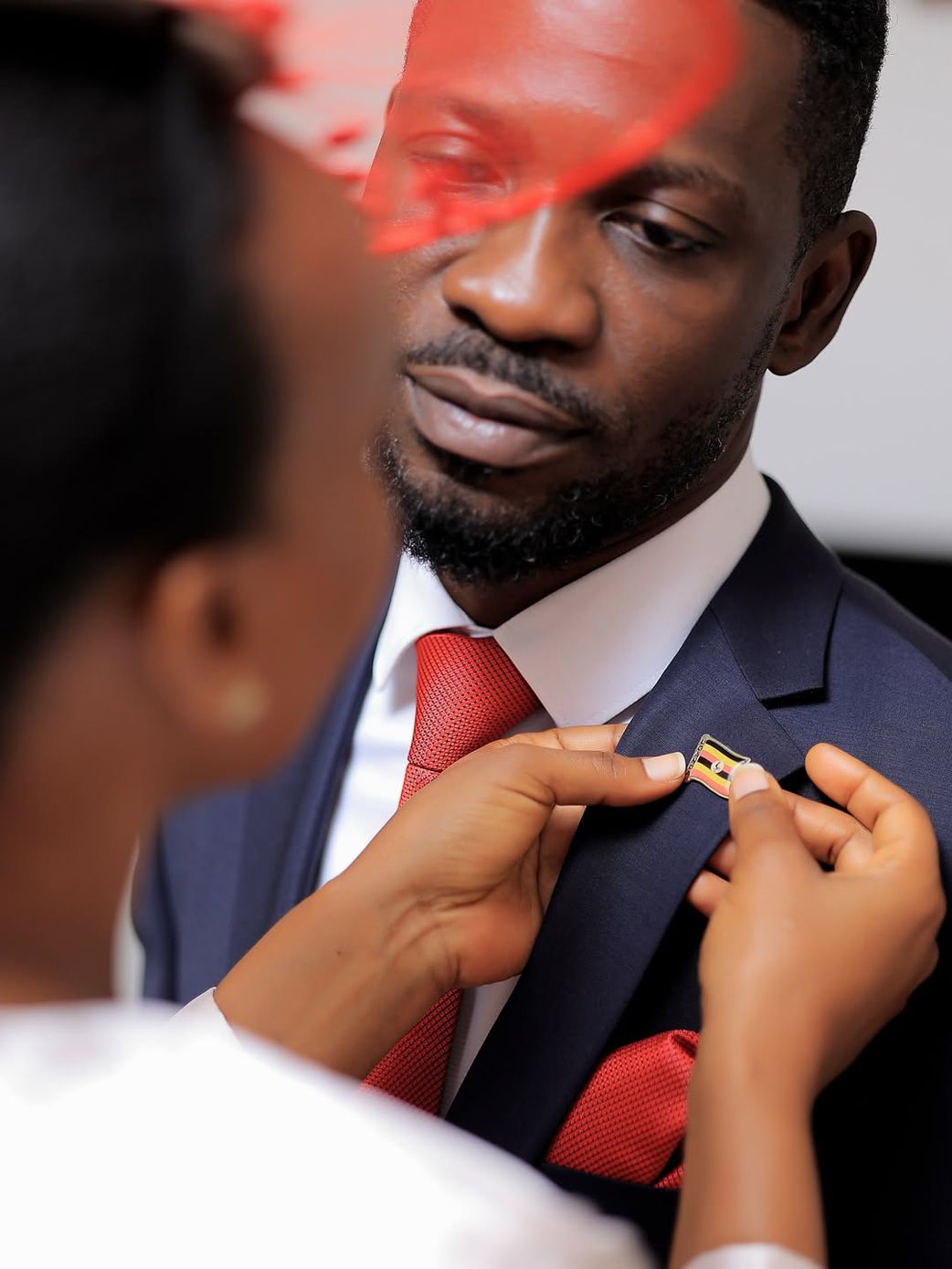 Bobi Wine and his wife Barbie Itungo