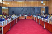 Minister for Luwero-Rwenzori Triangle, Ms Alice Kaboyo met civilian veterans at Parliament