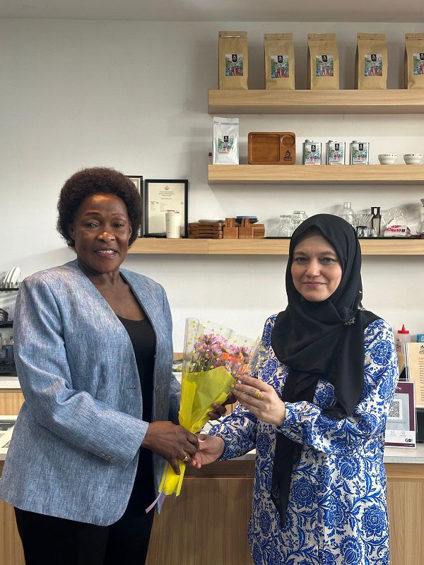 Bigombe is now Uganda’s Ambassador Extraordinary and Plenipotentiary to Brunei Darussalam, although she resides in Kuala Lumpur.