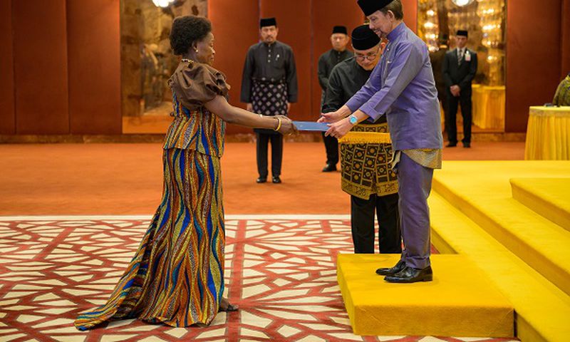 Ambassador Bigombe is now Uganda’s Ambassador Extraordinary and Plenipotentiary to Brunei Darussalam, although she resides in Kuala Lumpur.