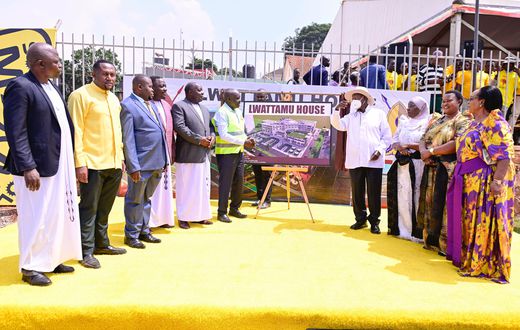 President Museveni launched the launch of Lwattamu House